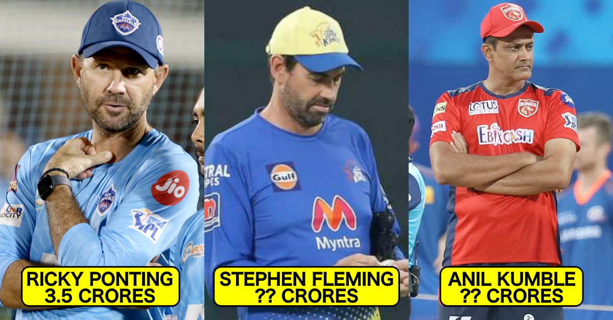 IPL 2021: Salaries Of Coaches Of All 8 Teams Revealed
