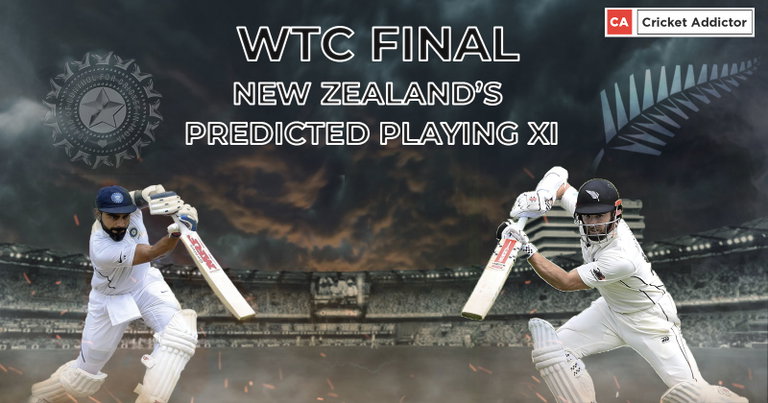 India vs New Zealand WTC Final- New Zealand's Predicted Playing XI