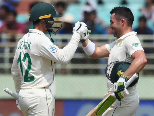 Quinton de Kock And Dean Elgar, ICC World Test Championship
