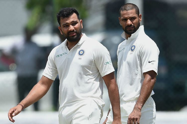 Rohit Sharma And Shikhar Dhawan, Players With Highest Aggregate On Test Debut