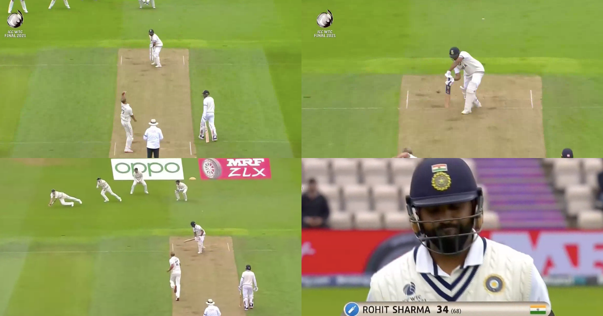 Watch: Kyle Jamieson Gets Rid Of Rohit Sharma As Tim Southee Takes A Smart Catch At Slips