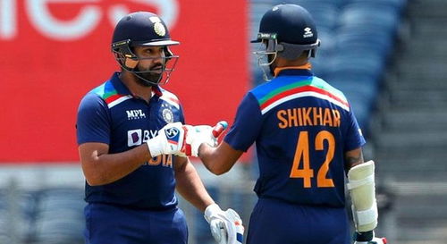 Indian Opener Rohit Sharma and Shikhar Dhawan