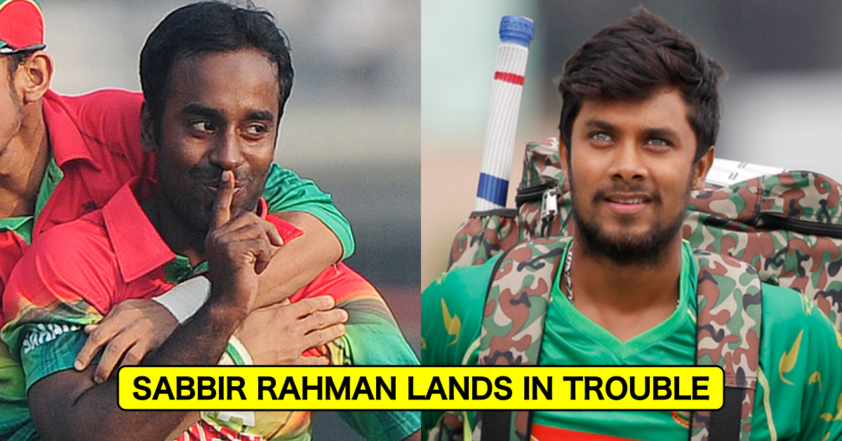 Sabbir Rahman Lands In Trouble; Complaint Filed For Throwing Stone And Racially Abusing Elias Sunny During DPL 2021