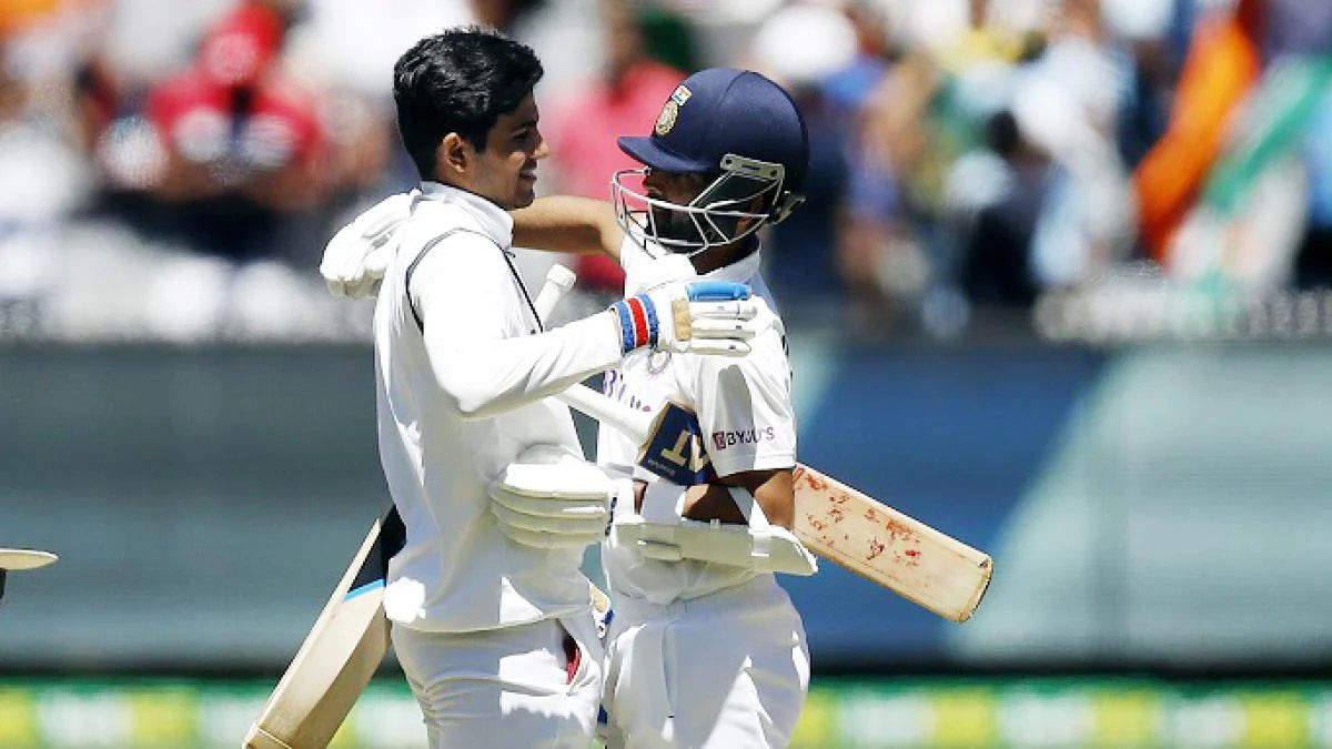 Shubman Gill And Ajinkya Rahane