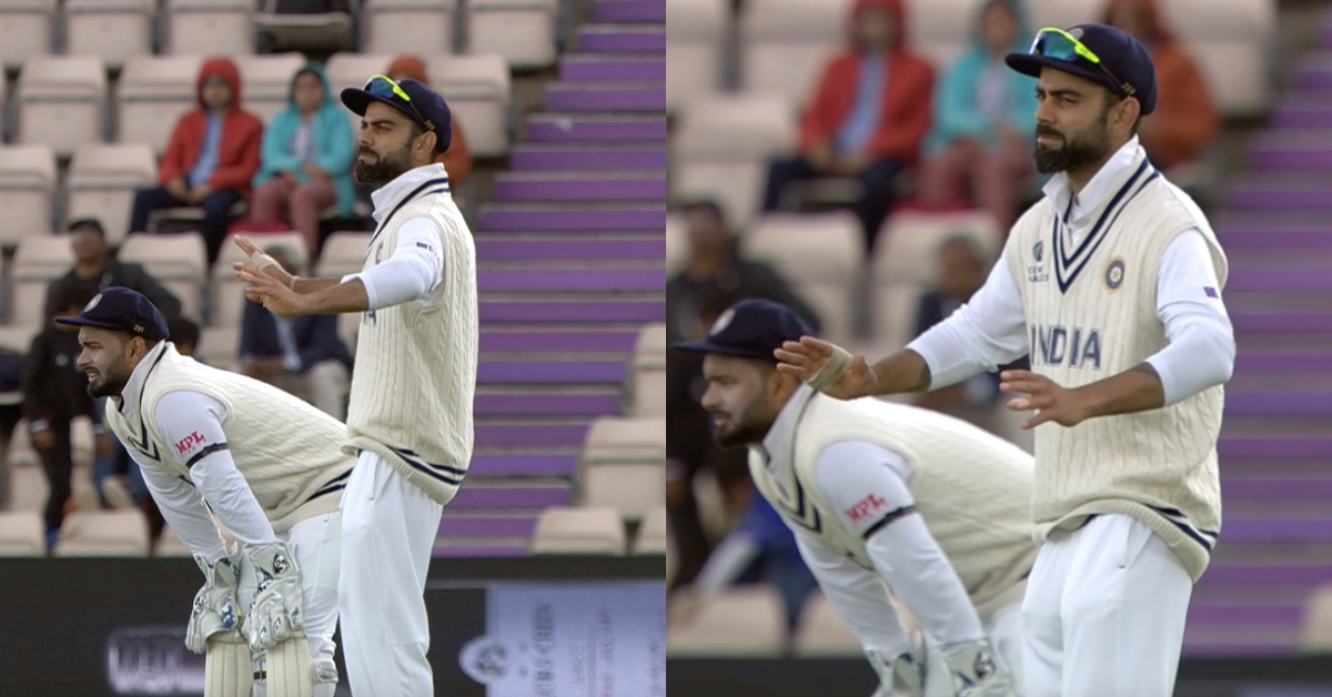 ICC WTC Final: Virat Kohli Showcases His Bhangra Moves In The Slip Cordon - Watch Video