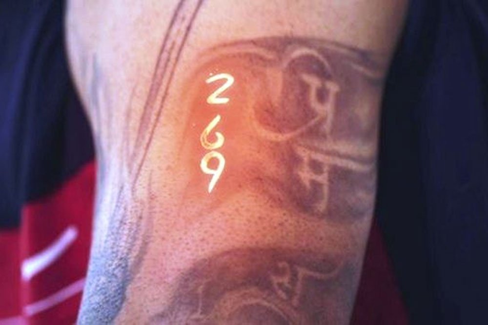 Virat Kohli's 269 Tattoo