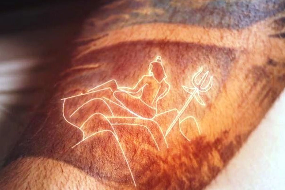 Virat Kohli's Lord Shiva Tattoo