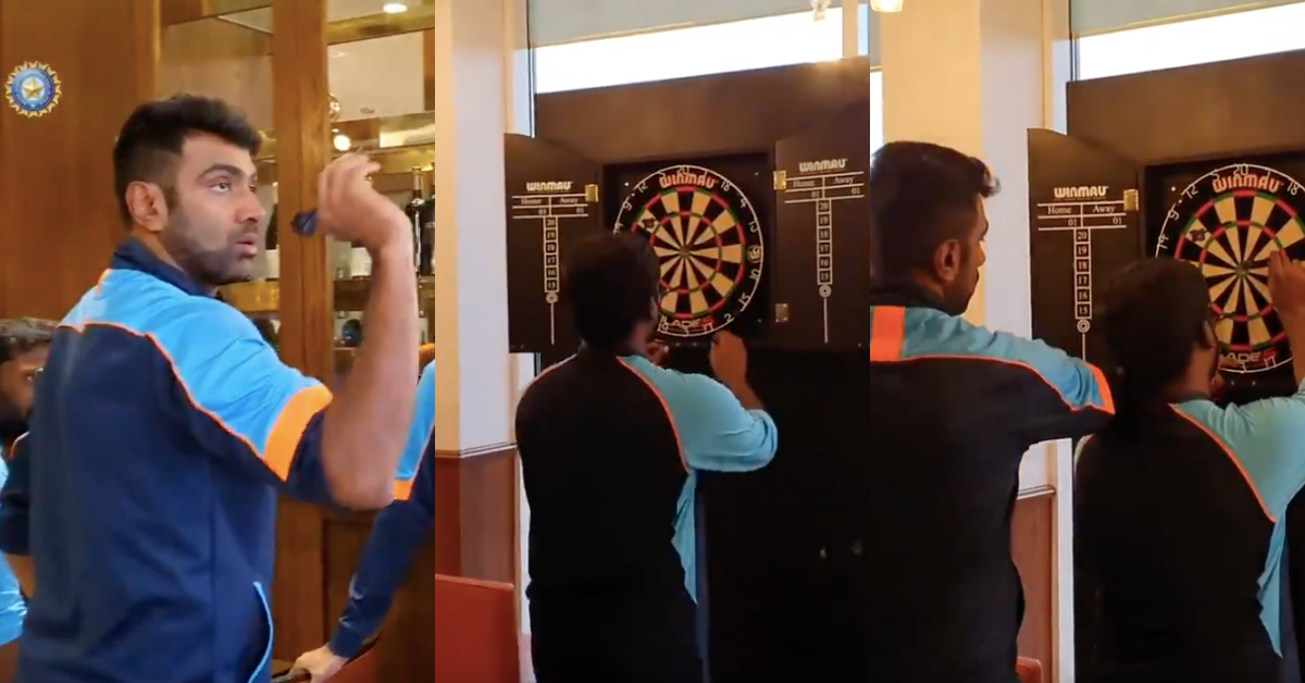 Watch: India Cricketers Enjoy A Game Of Darts Amid Stoppage Due To Rain