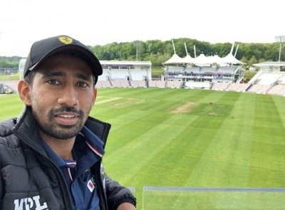 Wridhhiman Saha shares a view from his balcony in Southampton (Photo-Instagram)