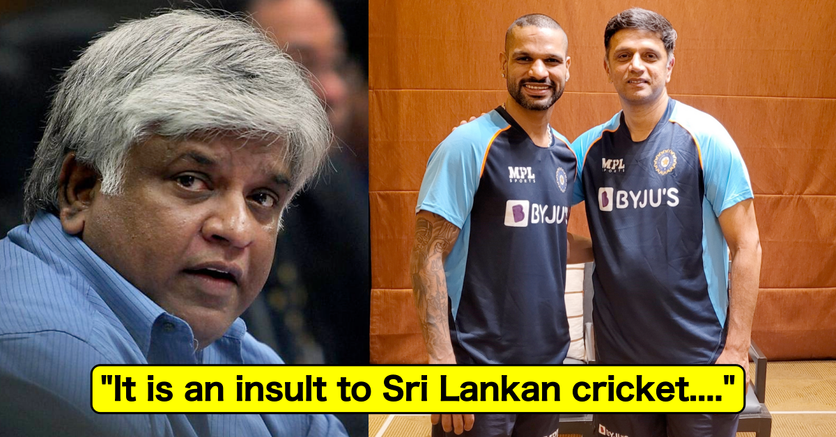 A Second-String Indian Team Coming Sri Lanka Is An Insult To Our Cricket: Arjuna Ranatunga