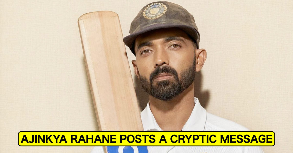 "There Isn't A Prouder Moment Than Wearing Whites": Ajinkya Rahane Posts A Cryptic Message Ahead Of England Tests