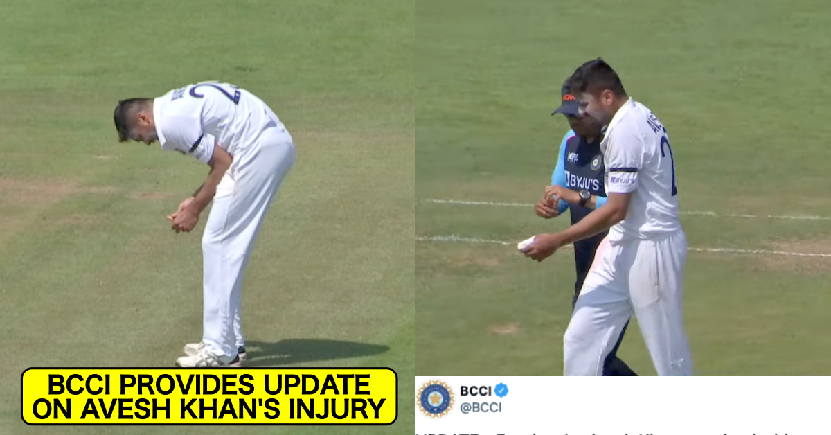 BCCI Provides Update On Fast Bowler Avesh Khan's Injury