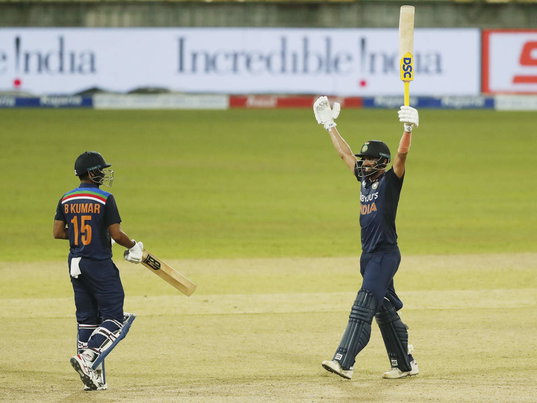 Bhuvneshwar Kumar and Deepak Chahar, India vs Sri Lanka