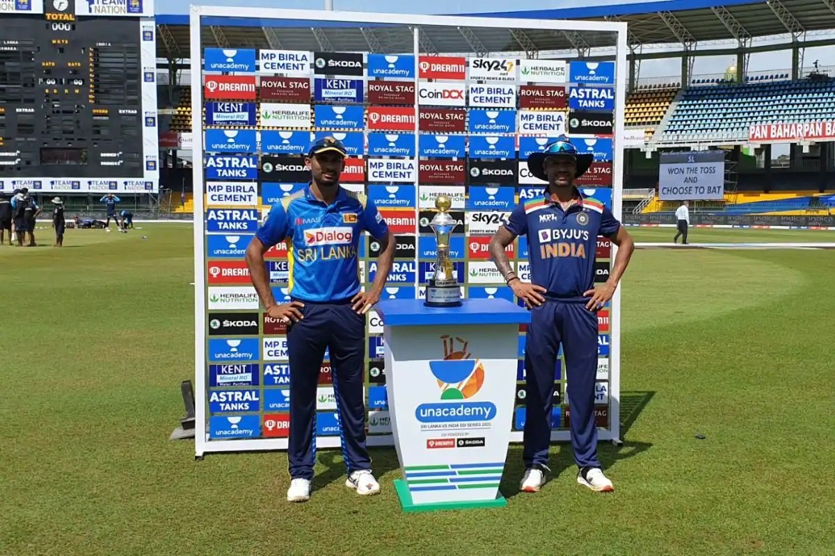 Dasun Shanaka and Shikhar Dhawan, India vs Sri Lanka
