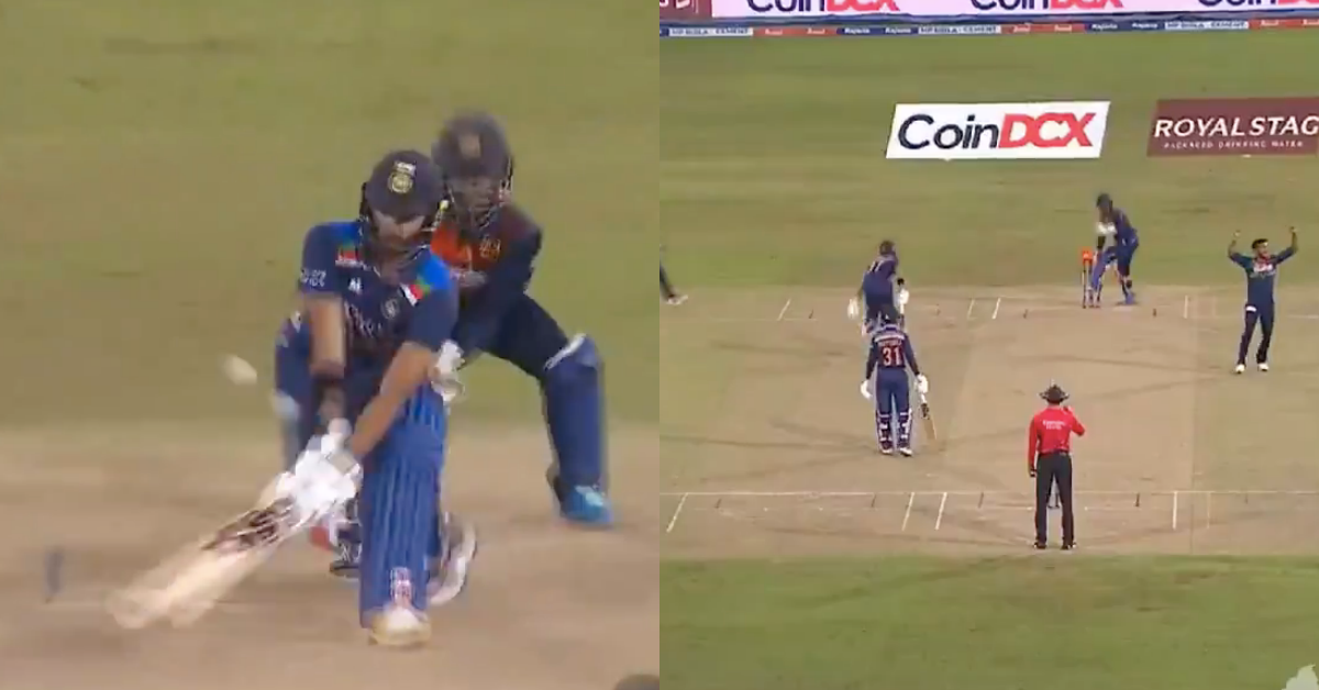 Watch: Devdutt Padikkal Gets Dismissed Twice On The Same Delivery In 3rd T20I vs Sri Lanka