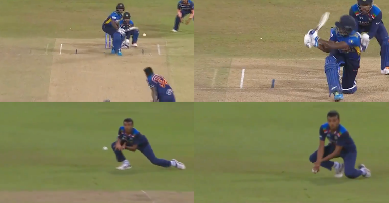 Watch: Krishnappa Gowtham Claims His Maiden ODI Wicket As Minod Bhaunka Holes Out To Chetan Sakariya At Square Leg