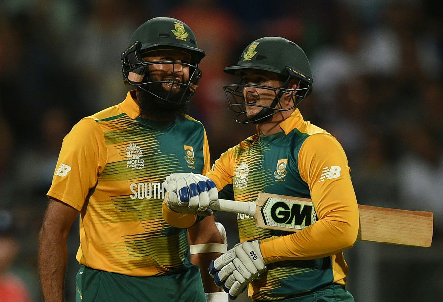 Hashim Amla and Quniton de Kock