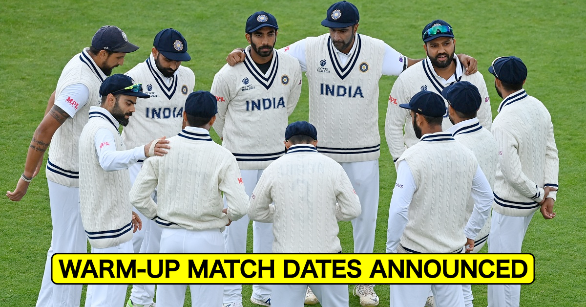 India To Play Warm-Up Match Against The Counties Select XI From 20-22 July At Durham