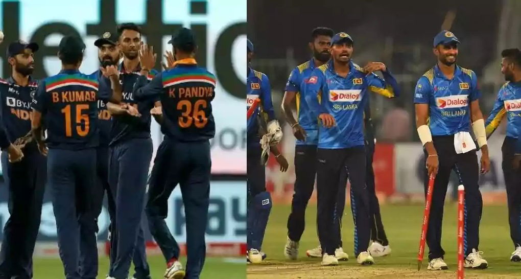 India team and Sri Lanka , Sri Lanka vs India 1st ODIteam