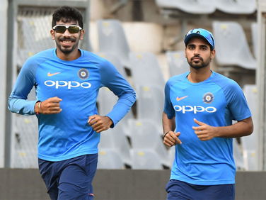 Jasprit Bumrah and Bhuvneshwar Kumar