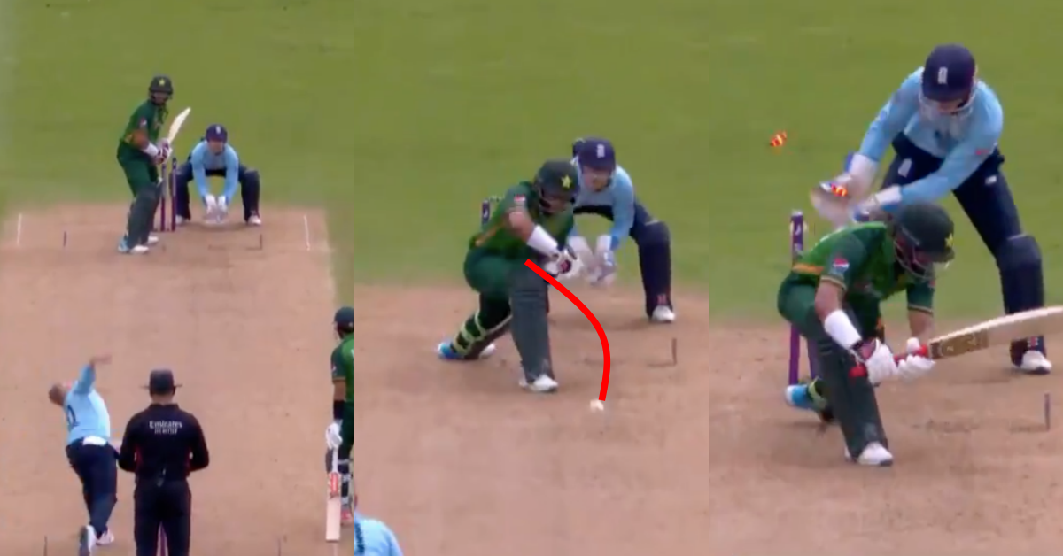 Watch: Matt Parkinson Knocks Over Imam-Ul-Haq With A Dream Delivery