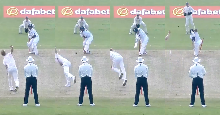 Watch: Lyndon James Knocks Over Mayank Agarwal With A Nip-Backer