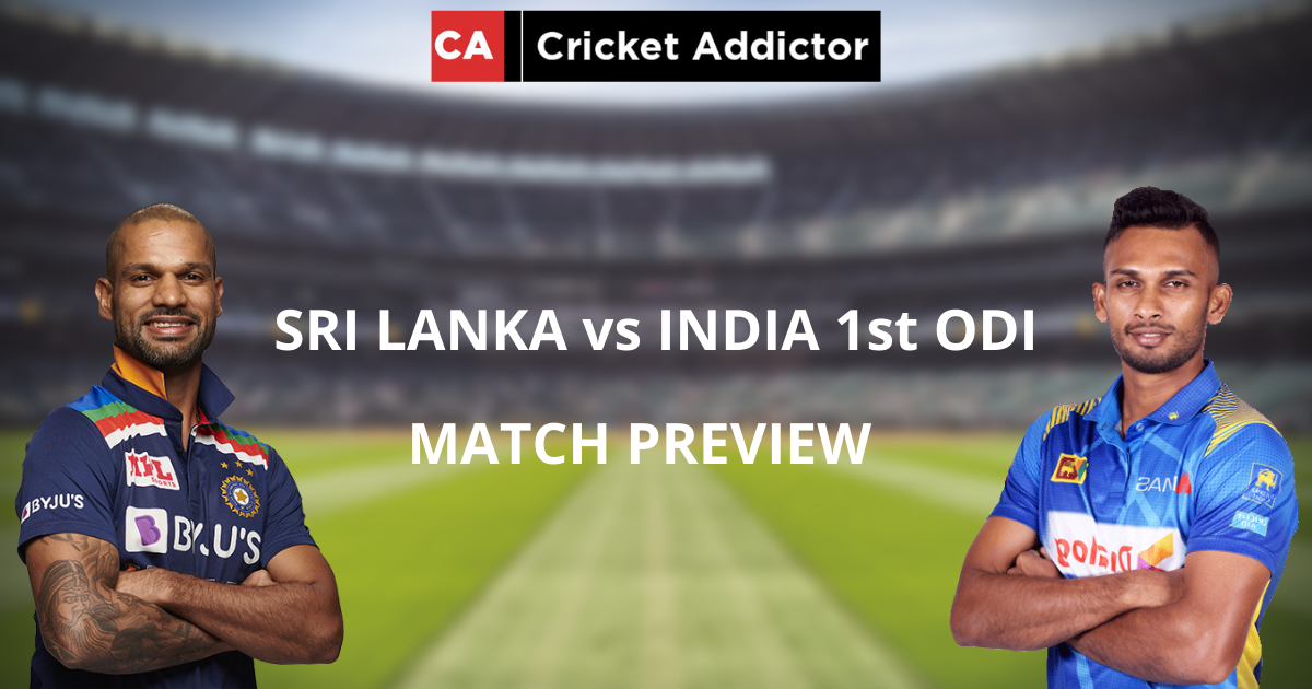 Sri Lanka vs India 2021, 1st ODI- Match Preview