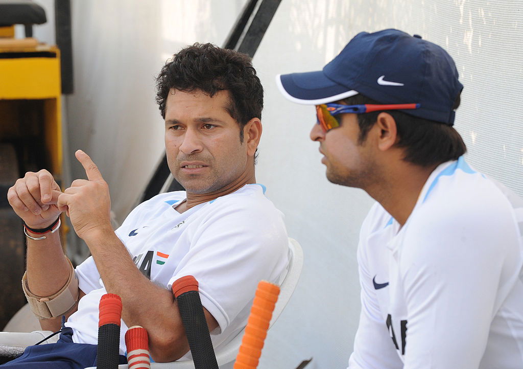 Suresh Raina, Sachin Tendulkar