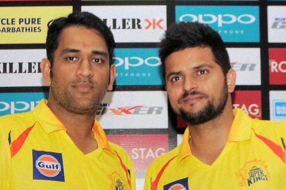 Suresh Raina and MS Dhoni for CSK (Photo- PTI)