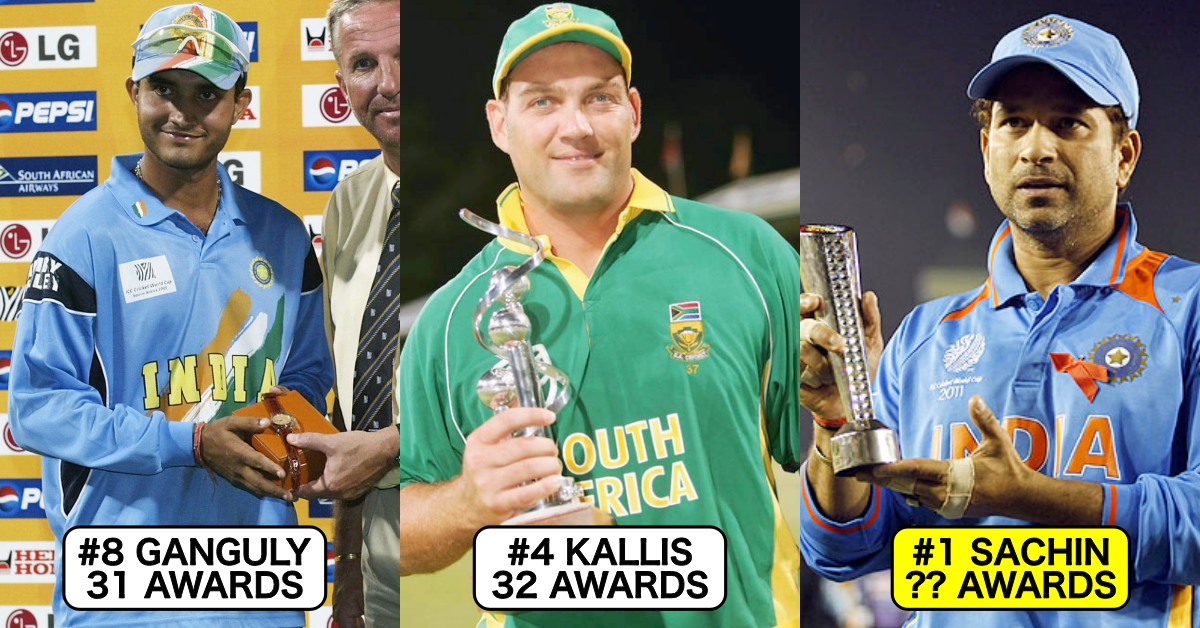 Top 10 Cricketers With Most Man Of The Match Awards In ODIs