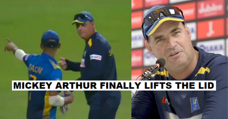 Mickey Arthur Reveals What Transpired Between Him And Dasun Shanaka