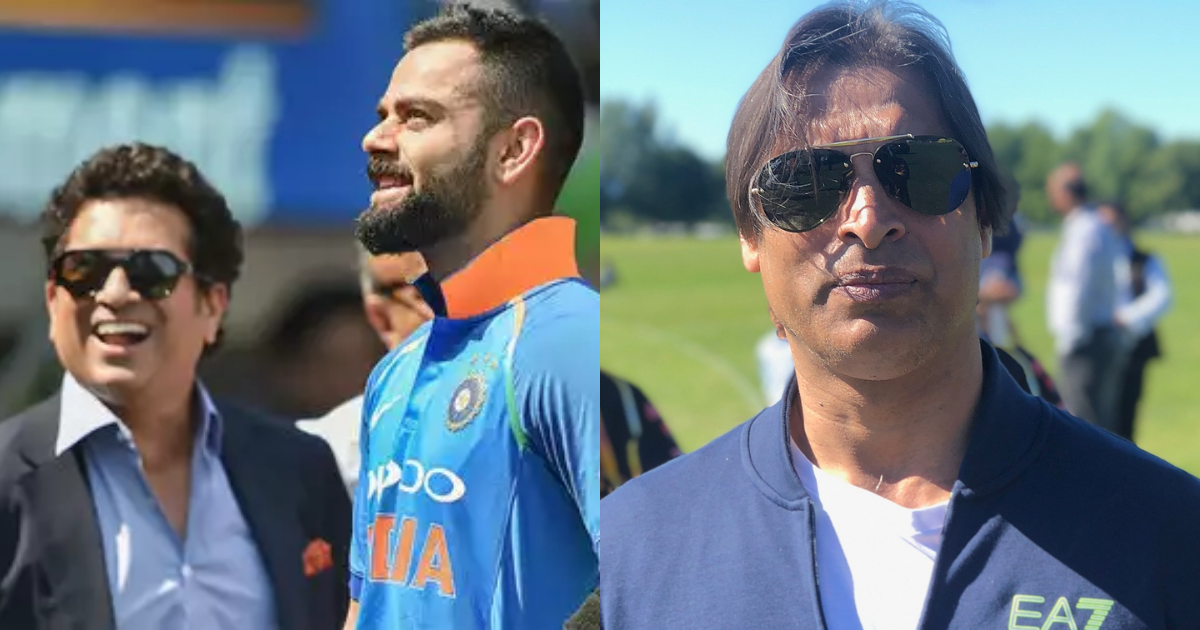 Sachin Tendulkar, Virat Kohli, Shoaib Akhtar