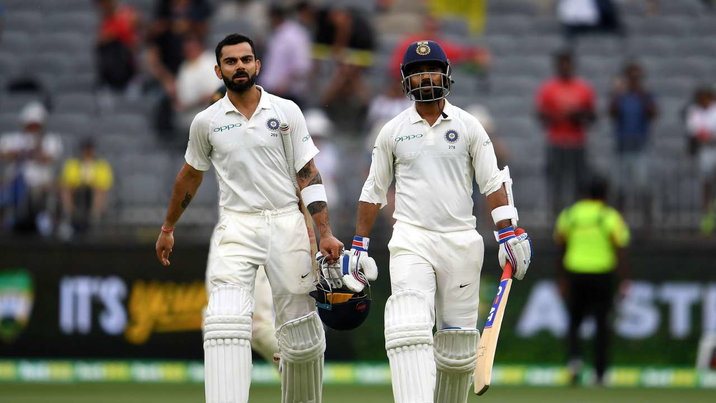 Virat Kohli and Ajinkya Rahane