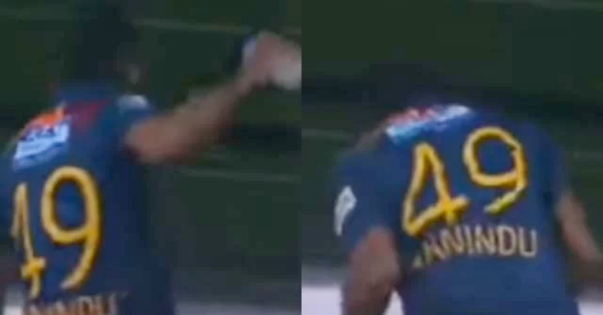 Watch: Wanindu Hasaranga Celebrates Victory In The 2nd T20I Vs India By Throwing A Bottle