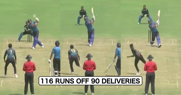 Watch: When Deepak Chahar Smashed 116 Off 90 Deliveries With 9 Sixes