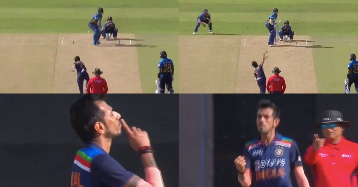 Watch: Yuzvendra Chahal Claims Two in Two As India Finally Break The 77-Run Opening Stand