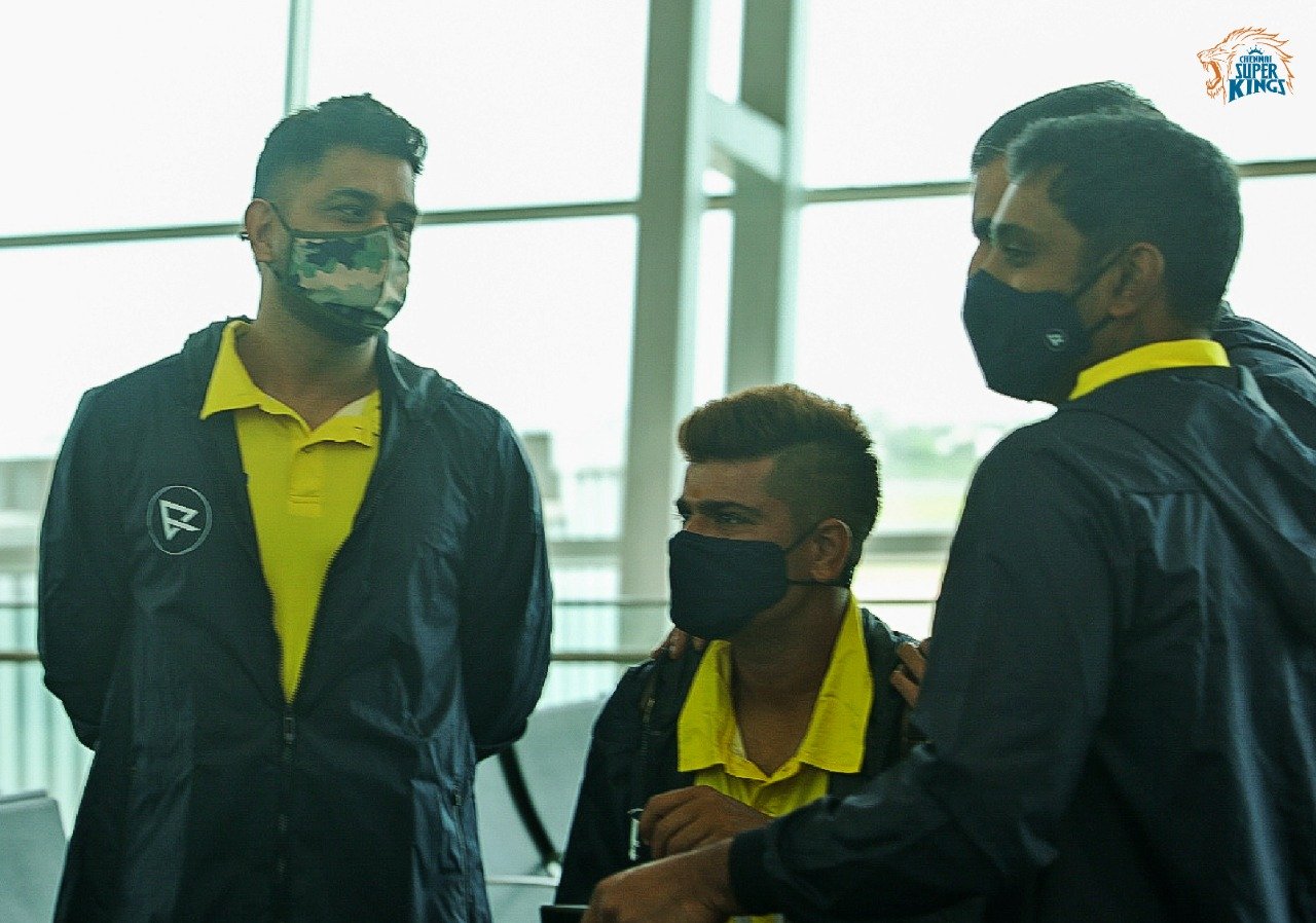 CSK Players Depart For UAE, IPL 2021