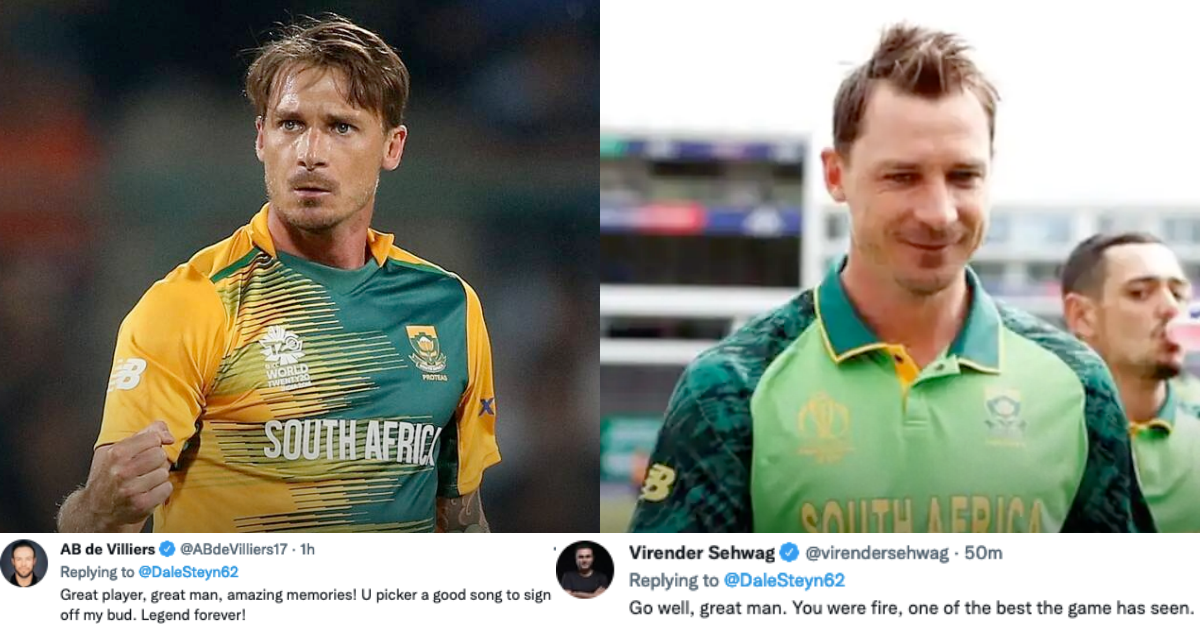 Cricketing Fraternity Reacts To South African Fast Bowler Dale Steyn's Retirement