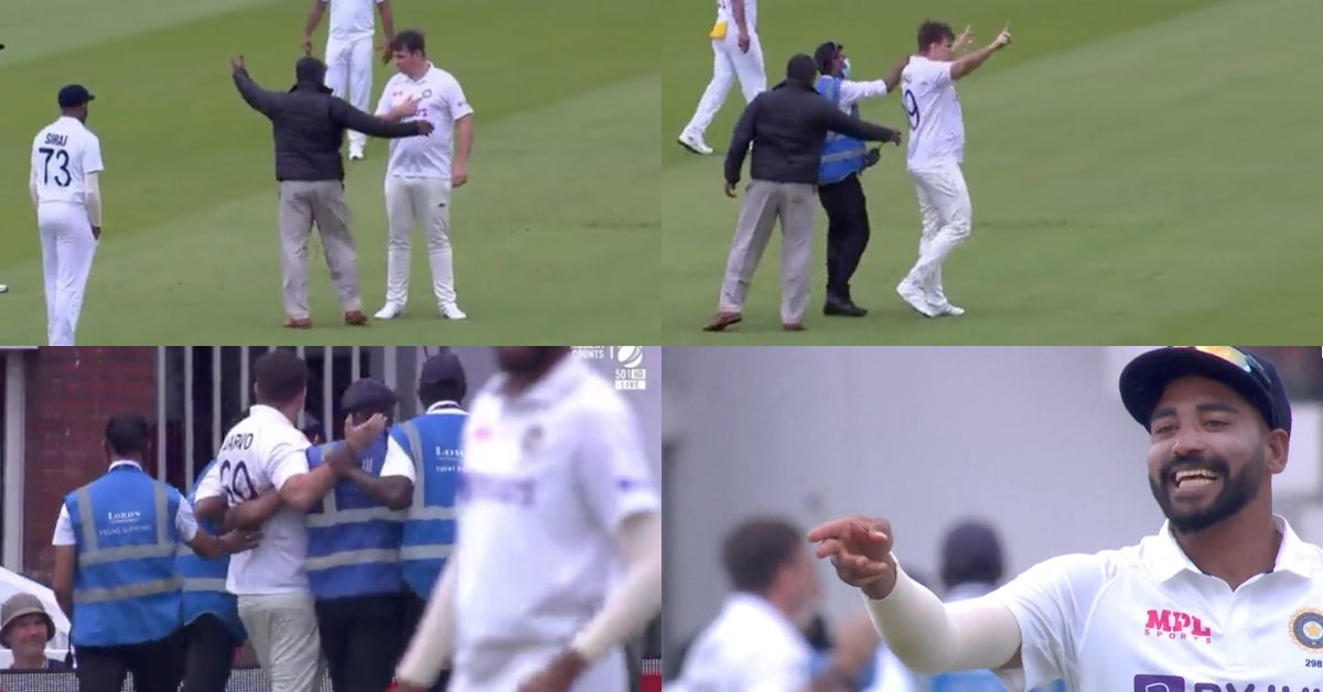 Watch: Fan With Indian Jersey Breaches Security, Tries To Bowl for Indian Team At Lord’s On Day 3