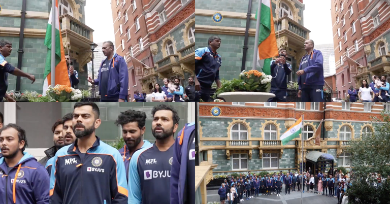 Watch: Team India Hoists The Tri-Color In England On Independence Day
