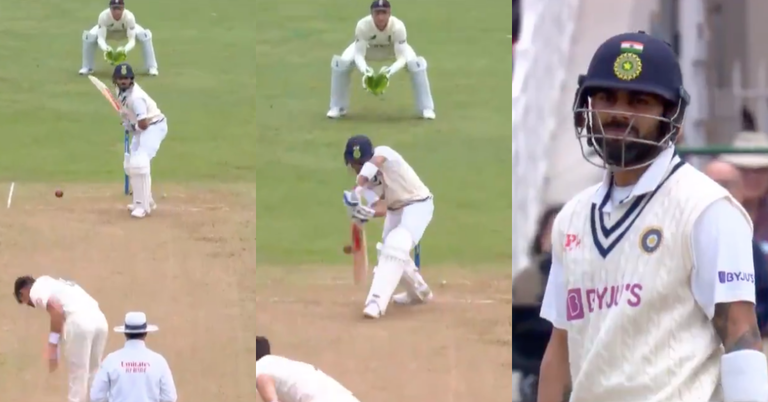 Watch: James Anderson Removes Virat Kohli For A Golden Duck
