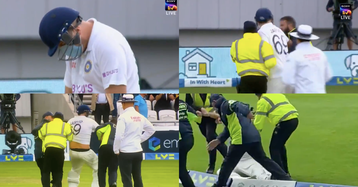 Watch: "Jarvo 69" Breaches Headingley Pitch Disguised As Indian Batsman, Gets Kicked Out By Security