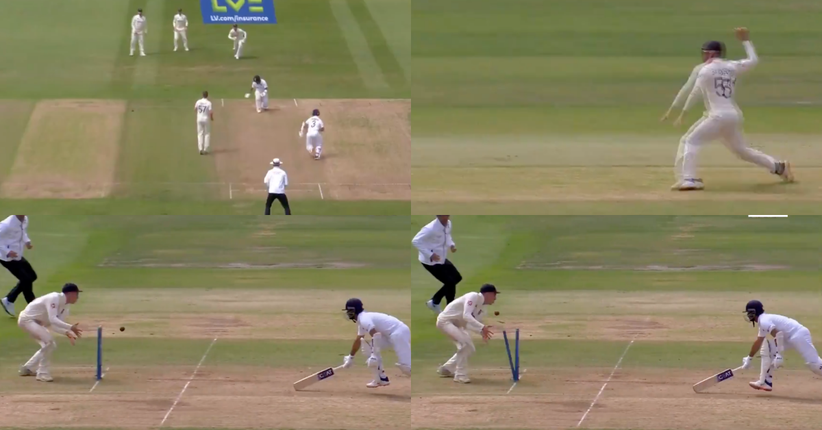 Watch: Jonny Bairstow's Direct Hit Finds Ajinkya Rahane Short At The Non-Striker's End