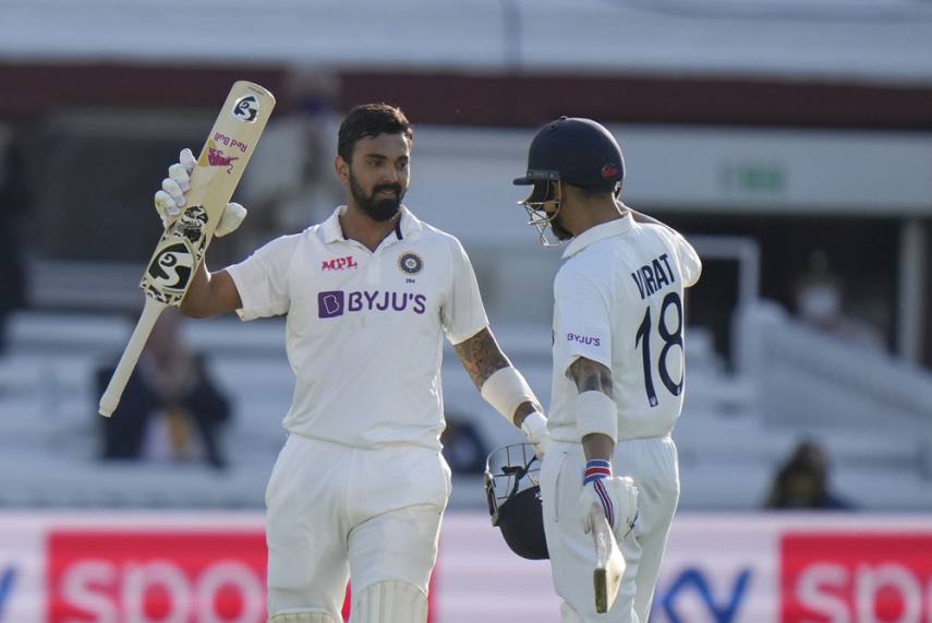 KL Rahul and Virat Kohli in Test