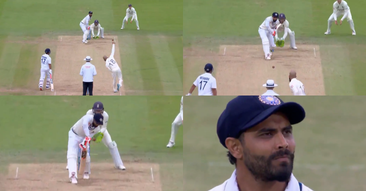 Watch: Moeen Ali Disturbs Ravindra Jadeja's Off-Stump With A Dream Delivery