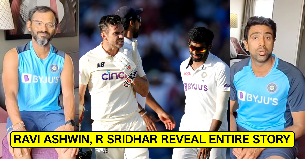 Ravichandran Ashwin, R Sridhar Reveal What Happened Between Jasprit Bumrah And James Anderson At Lord's