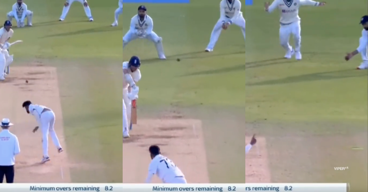 Watch: Rohit Sharma's Unnoticed One-Handed Stunner Catch In Lord's Test