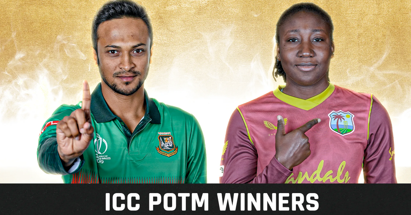 ICC Announces Men's And Women's "Player Of The Month" Award Winners For July 2021