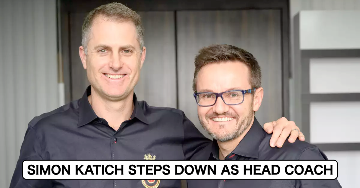 Breaking News: Simon Katich Steps Down As RCB Head Coach Due To Personal Reasons