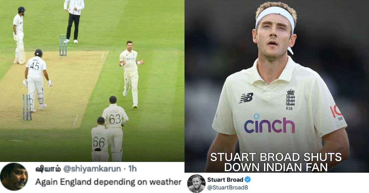 Stuart Broad Shuts Down Indian Fan After Latter Says The Hosts Depend On Weather